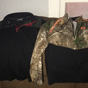 Under Armour 3/4 zip pullover